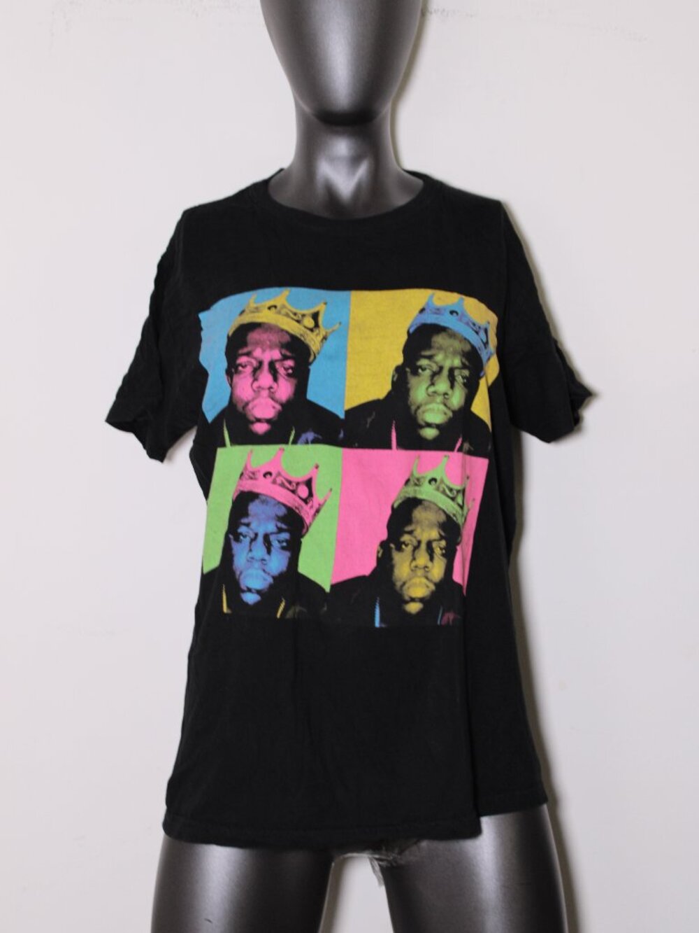 The Notorious B.I.G. "Crown Pop Art" Andy Warhol-style t-shirt